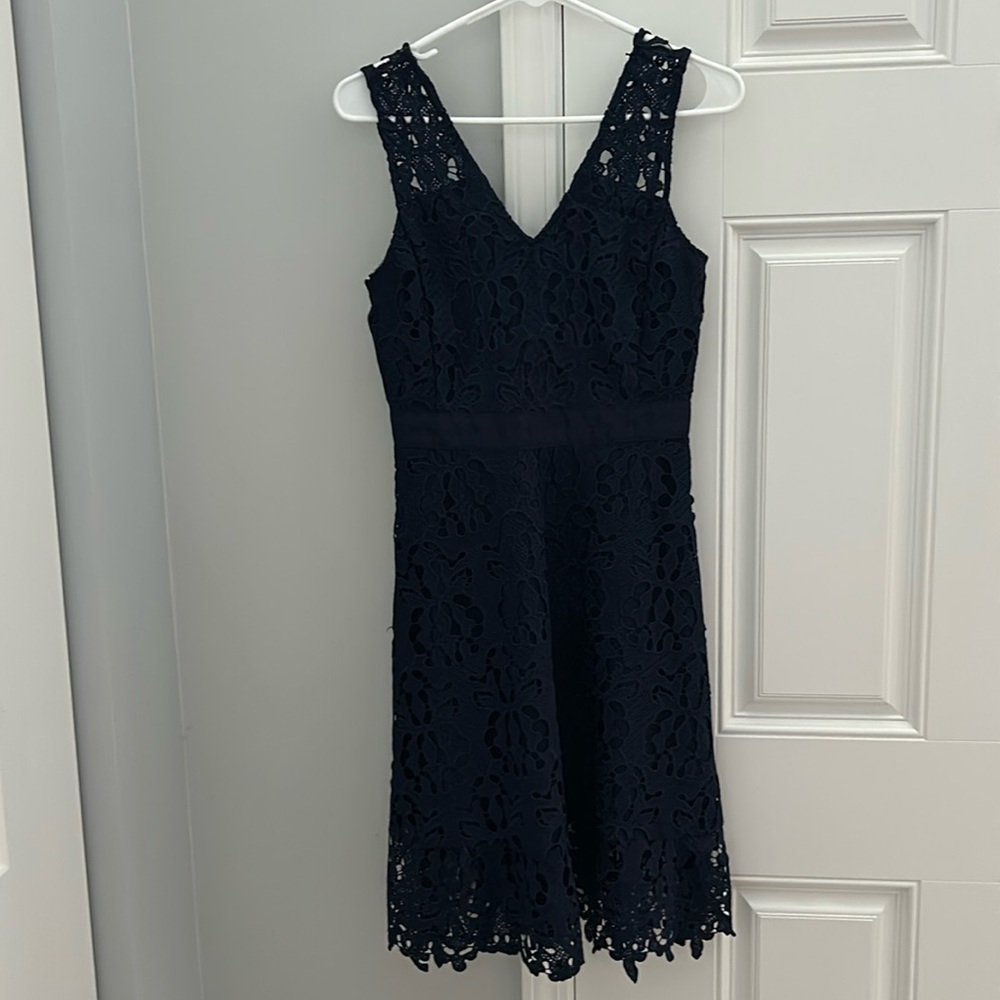 NWT Banana Republic Factory Fit and Flare Lace Dress